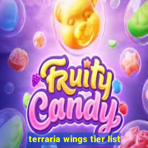 terraria wings tier list